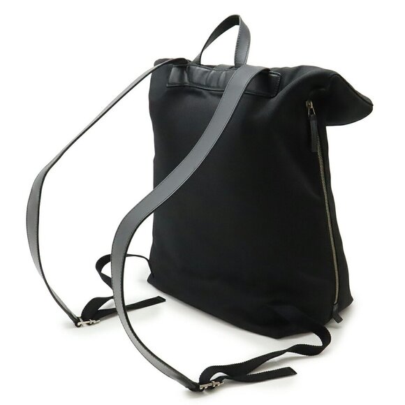 GUCCI Black Leather Backpack main image 5